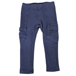 Tea Collection Girls Navy  Stretch Cargo Pants Size 2